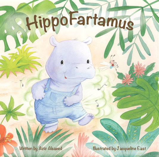 HippoFartamus - (Padded Board Book)